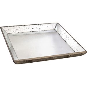Square Glass Serving Tray