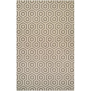 Atticus Hand-Woven Ivory/Gray Area Rug