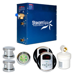 SteamSpa Royal 10.5 KW QuickStart Steam Bath Generator Package