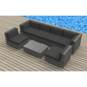 Mason 7 Piece Deep Seating Group with Cushions