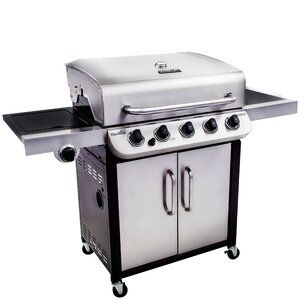 Performance 5-Burner Propane Gas Grill with Cabinet