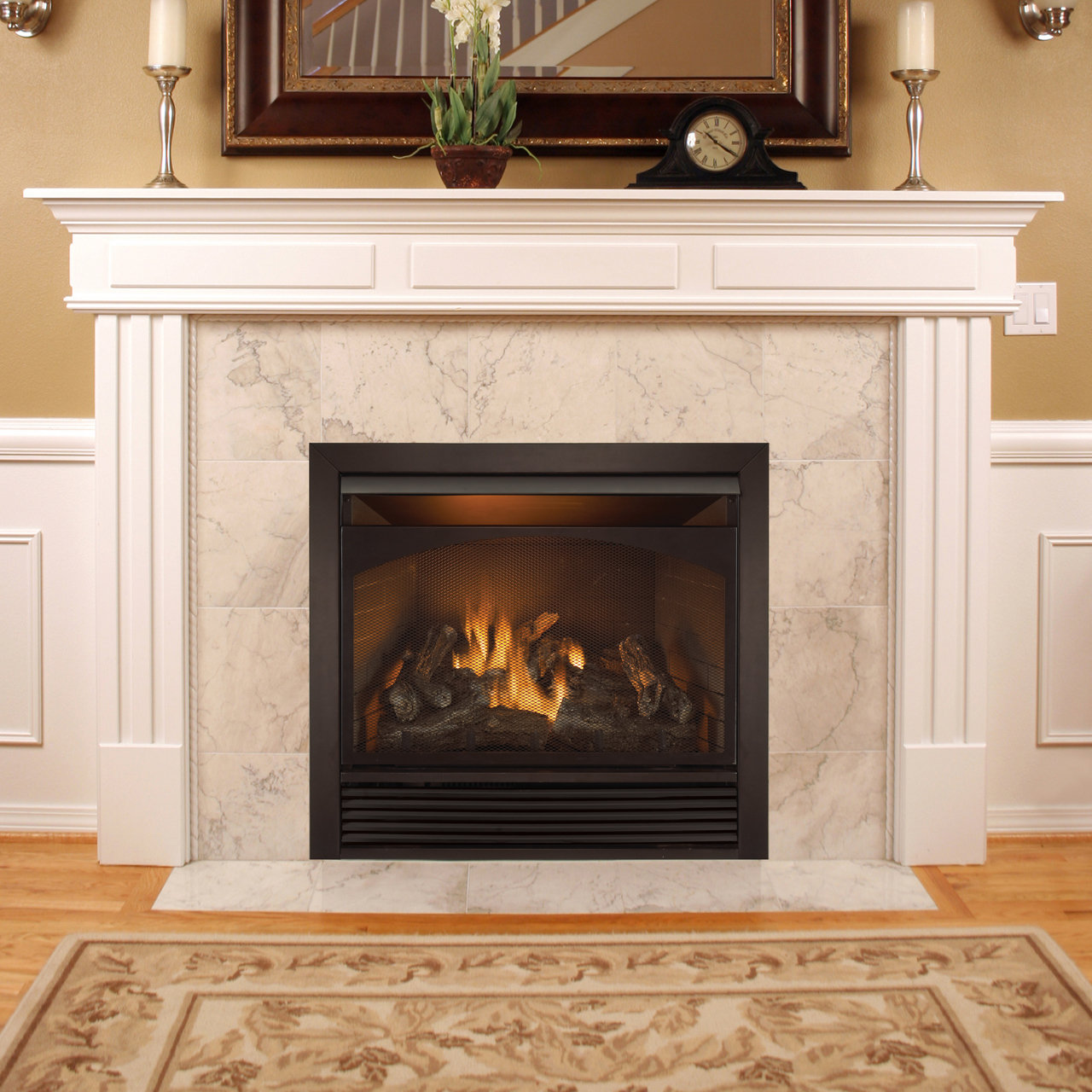 Corner Ventless Gas Fireplace | Wayfair Shop Wayfair for the best corner ventless gas fireplace. Enjoy Free Shipping on most stuff