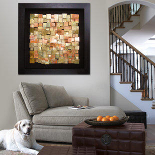 Hammered Copper Wall Art Wayfair Copper Framed Graphic Wall Art