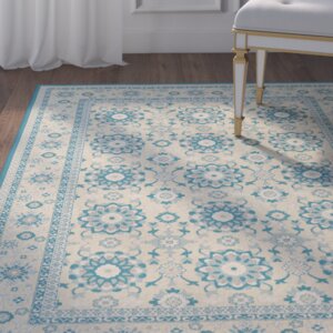 Hawkins Aqua Area Rug