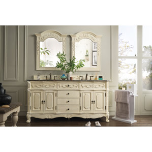 White Bathroom Double Vanity double vanities you'll love | wayfair White Bathroom Double Vanity double vanities you'll love | wayfair