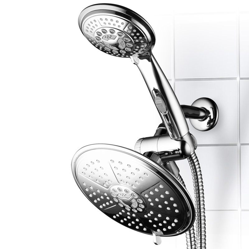 Dreamspa Ultra Luxury 3 Way Rainfall Shower Head Reviews Wayfair Ultra Luxury 3 Way Rainfall Shower Head