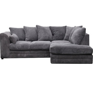 Grey Left Hand Corner Sofa Wayfair Co Uk 0 Apr Financing