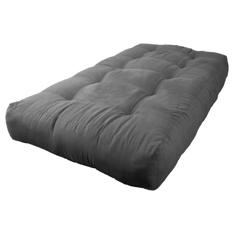 Blazing Needles Vitality 10" Cotton/Foam Futon Mattress ...