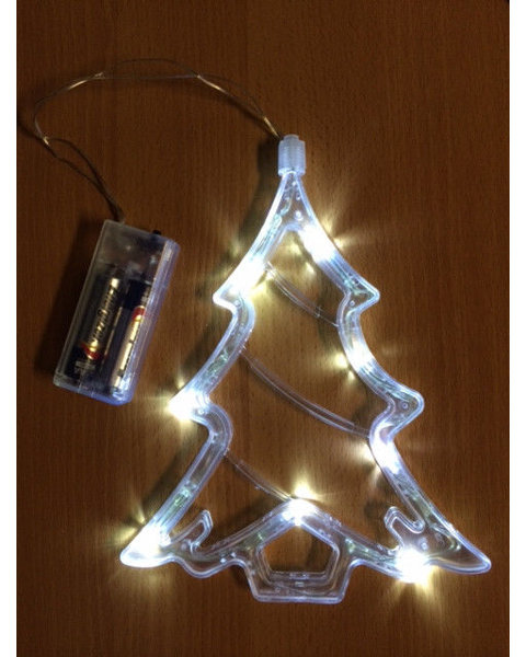 PerfectHoliday LED Battery Operated Christmas Tree Window Light PerfectHoliday LED Battery Operated Christmas Tree Window Light & Reviews | Wayfair - PerfectHoliday LED Battery Operated Christmas Tree Window Light