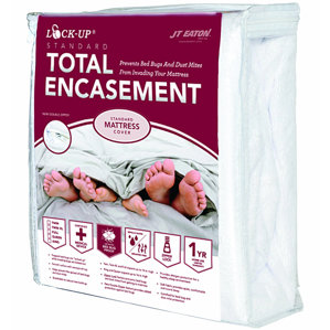 Lock-Up Total Encasement Hypoallergenic Waterproof Mattress Protector by JT Eaton
