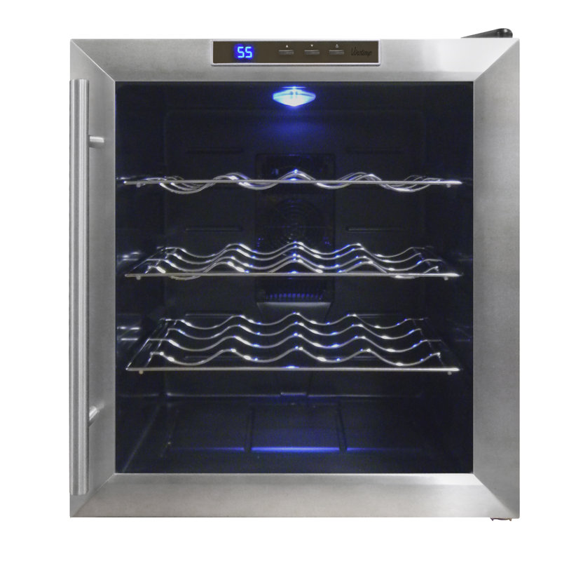 Vinotemp 16 Bottle Single Zone Freestanding Wine Cooler & Reviews Wayfair
