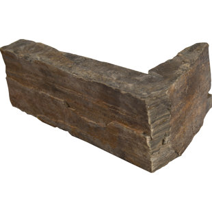 Outside Corner Tile Trim Wayfair California Slate Corner Piece Tile Trim In Brown