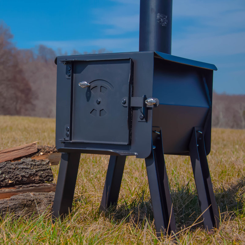 England's Stove Works Blackbear Portable Camp Wood Stove & Reviews ...