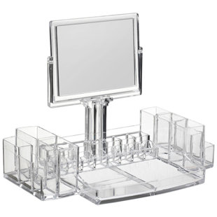 Amazon Com Beautify Large Mirrored Rose Gold Glass Jewelry Box