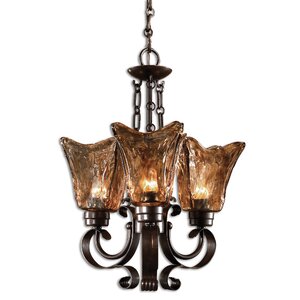 Constantine 3-Light Shaded Chandelier