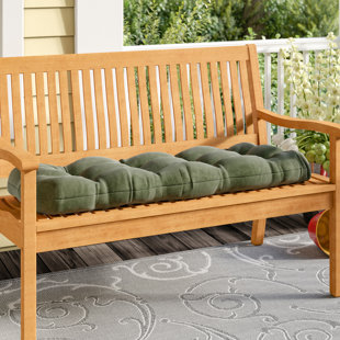 45 Inch Indoor Bench Cushion Wayfair Tufted Bench Cushion