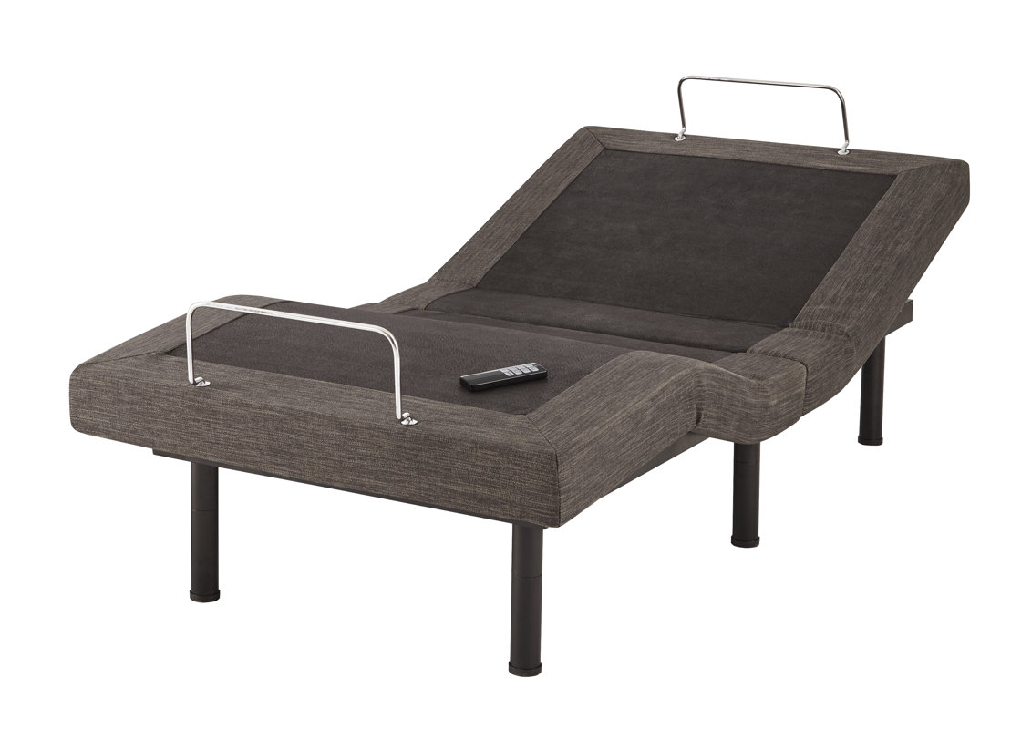 Alwyn Home Upholstered Wireless Adjustable Bed Base & Reviews Wayfair