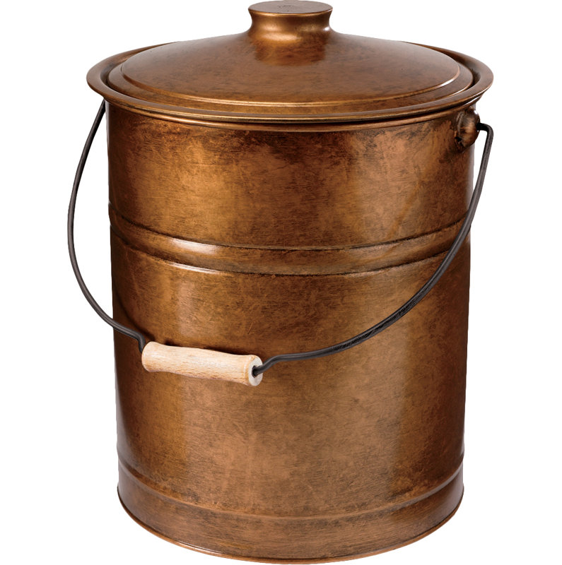 Plow & Hearth Ash Bucket Steel Fireplace Tool & Reviews Wayfair.ca