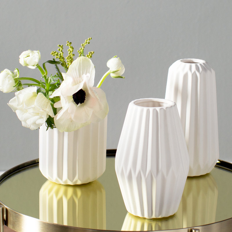Langley Street Elkhart 3 Piece Vase Set & Reviews Wayfair