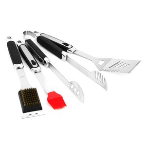 4 Piece BBQ Tool Set