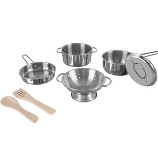 Toy Pots And Pans Wayfair 7 Piece Pretend Pots And Pans Set