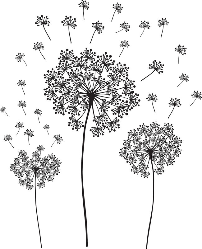 Small Wall Art wallpops! wall art kit dandelion small wall decal & reviews | wayfair Small Wall Art wallpops! wall art kit dandelion small wall decal & reviews | wayfair