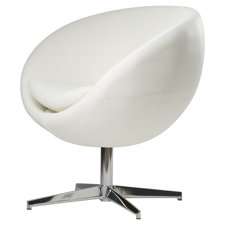 Modern White Chair modern accent chairs | allmodern Modern White Chair modern accent chairs | allmodern