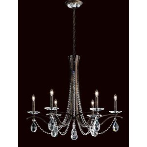 Vesca 6-Light Candle-Style Chandelier