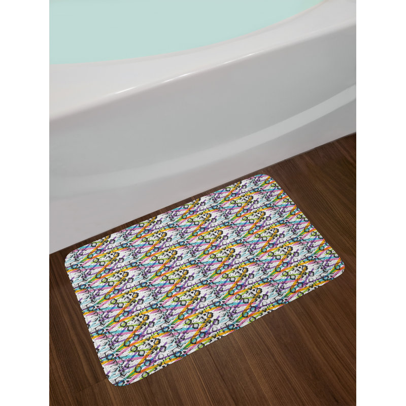 East Urban Home Animal Print Bath Rug Wayfair Animal Print Bath Rug
