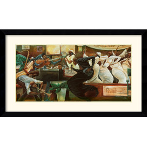'Preach on Preacher' by Frank Morrison Framed Painting Print