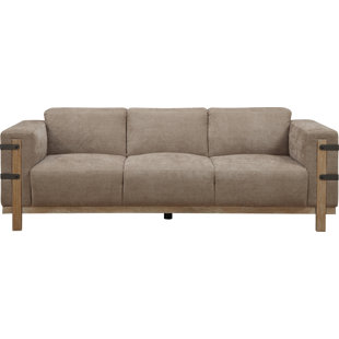 Cowboy Rustic Western Sofa Wayfair Straub Rustic Sofa