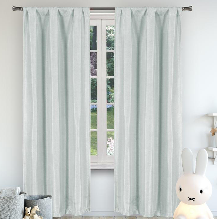 Anselmo Solid Blackout Thermal Rod Pocket Curtain Panels Reviews