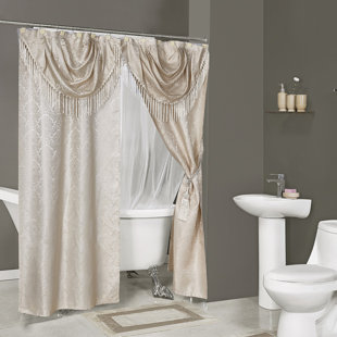 Shower Curtain And Valance Set Wayfair Ferrari Deluxe Single Shower Curtain