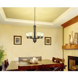 Malvern 5-Light Shaded Chandelier