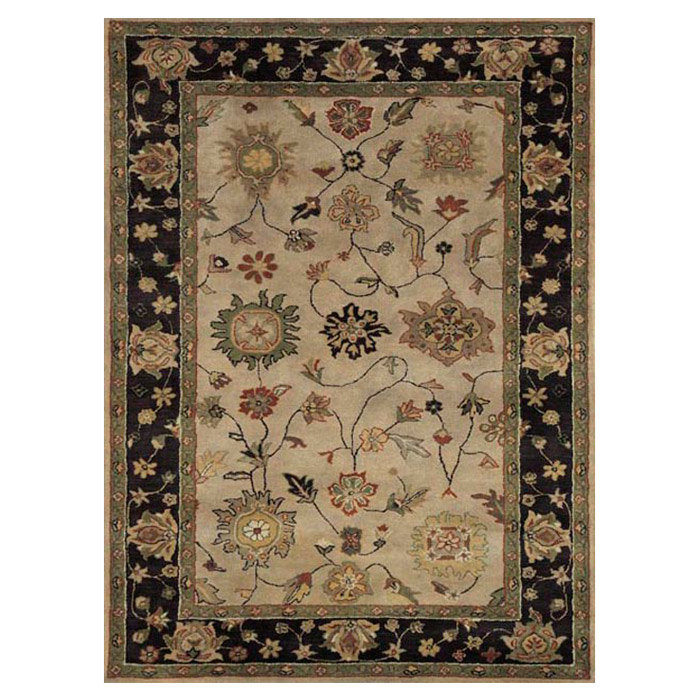 Dynamic Rugs Charisma Moravia Ivory / Eggplant Area Rug & Reviews | Wayfair