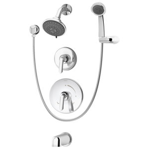 Elm Adjustable and Handheld Function Complete Shower System