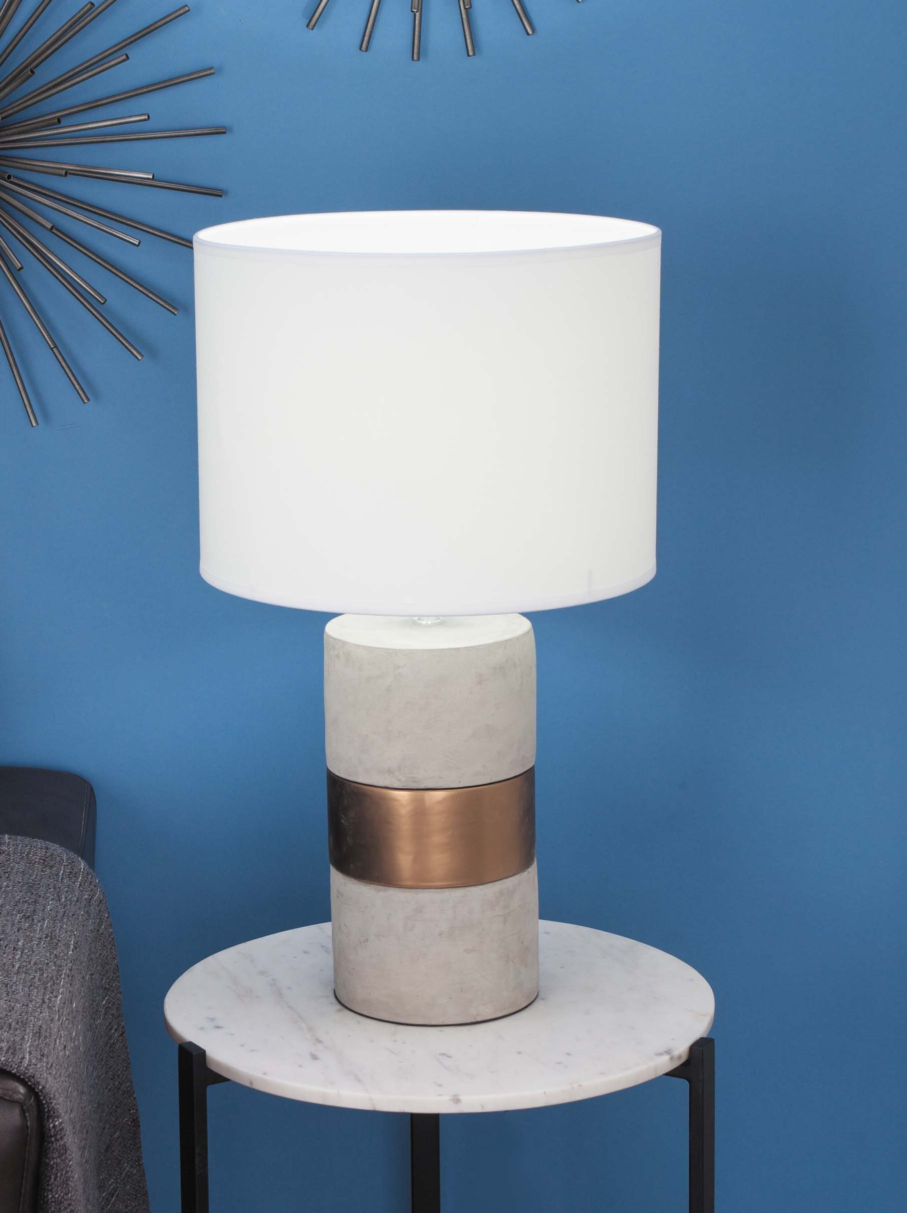 Cole & Grey Concrete 24" Table Lamp Wayfair