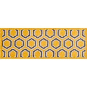 Terrace Yellow Area Rug