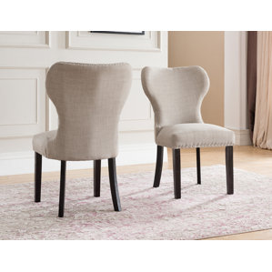 Swanston Wing Back Upholstered Dining ..