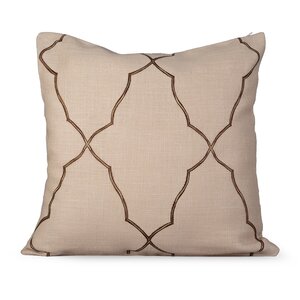 Mesmerize Burlap Throw Pillow