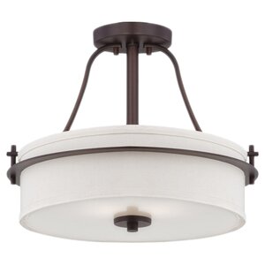 Daryl 2-Light Semi Flush Mount