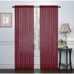 Brick Red Curtains Wayfair
