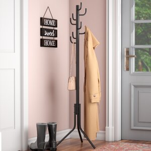 Metal Hat and Coat Rack