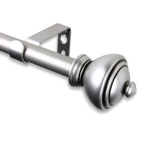 Savannah Single Curtain Rod and Hardware Set