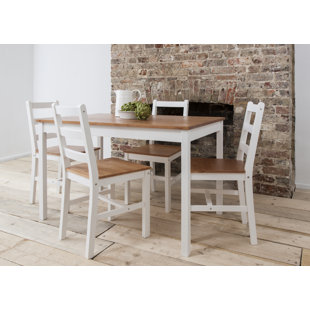 Hideaway Table And Chairs Wayfair Co Uk Annika Dining Set With 4 Chairs