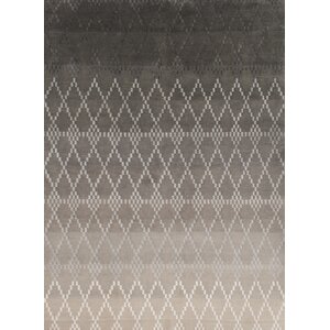 Misty Hand-Knotted Silver Area Rug