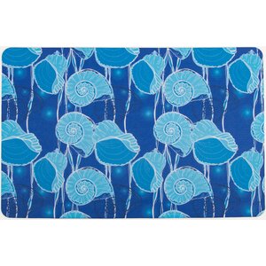 Coastal Nautilus Float Floor Mat