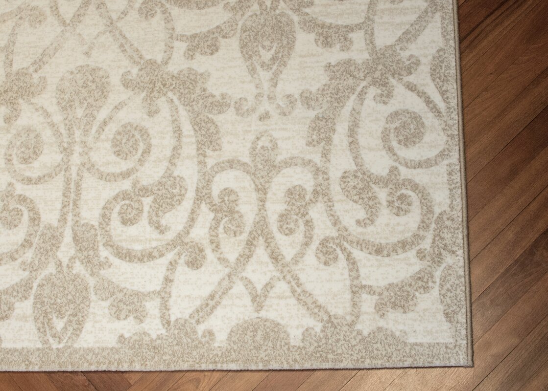 Lark Manor Elise Champagne Area Rug & Reviews Wayfair