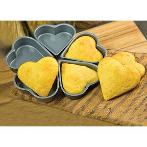 Non-Stick Linked Heart Pan