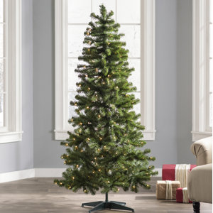 6' Green Fir Artificial Christmas Tree with 250 Clear Lights
